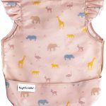 Tiny Twinkle Mess Proof Baby Bib - Waterproof Baby Apron - Machine Washable - PVC, BPA, & Phthalate Free - Great Travel Bib…
